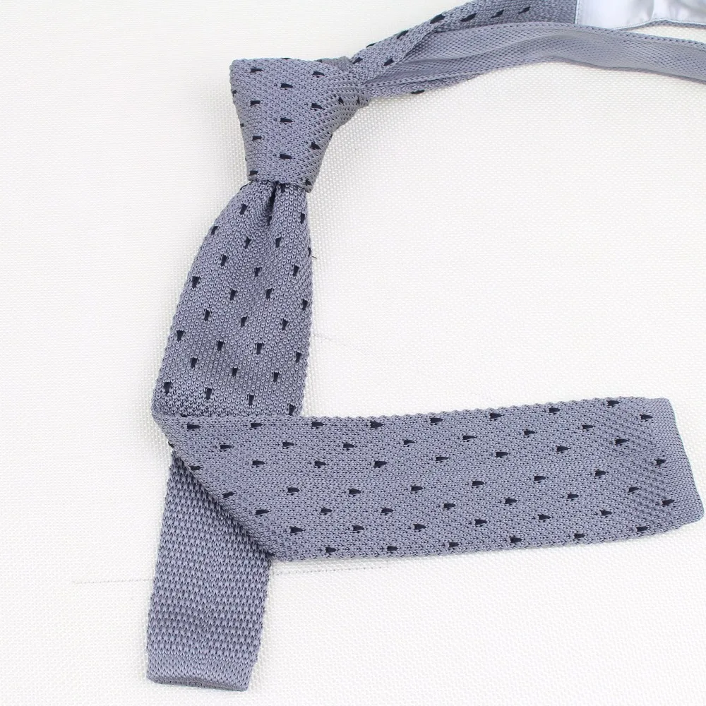 Новый мужской вязаный тканый Тонкий Галстук Классические Галстуки в горошек модный мужской галстук в клетку для свадьбы мужской брендовый весенний Повседневный галстук