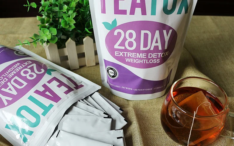 28 days Flat tummy slimming fat weight control slim tea tummy & body fat reducing tea Best effective