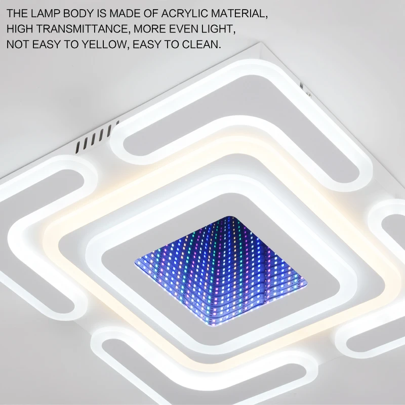 Wholesale Chinese Modern Ceiling Lighting for Shopping Mall Restaurant Led Square Ceiling Light