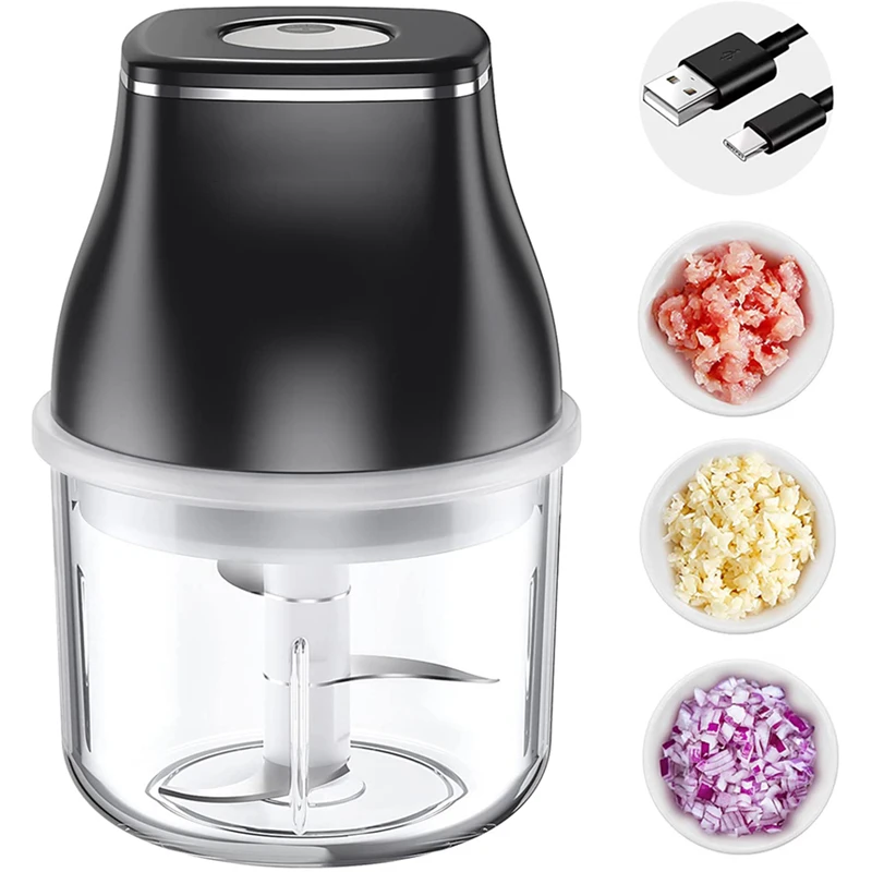 Fruit & Vegetable Tools kitchen mini garlic onion electric food vegetable chopper