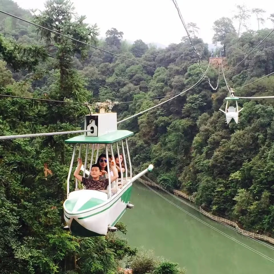 Шестиместная канатная дорога для осмотра достопримечательностей туристическая планирующая кабина канатной дороги прямые продажи от производителя