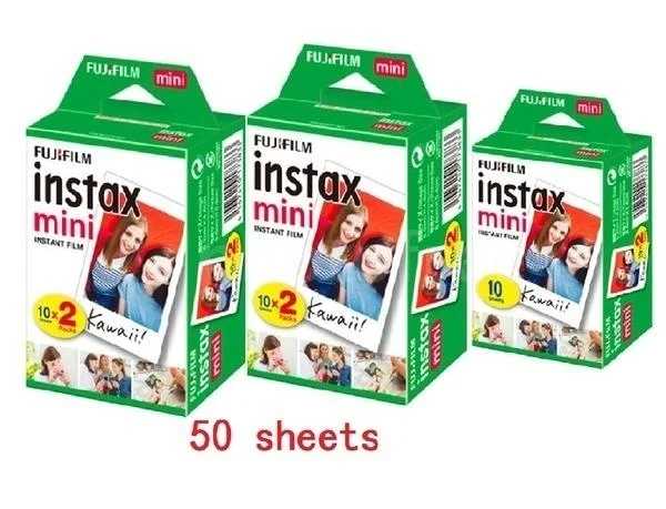  Белая пленка для Fuji Instax Mini 8 i мини фотоаппаратов моментальной печати 7s 9 70 25 50s 90 мгновенной фото камеры Share SP-1 SP-2
