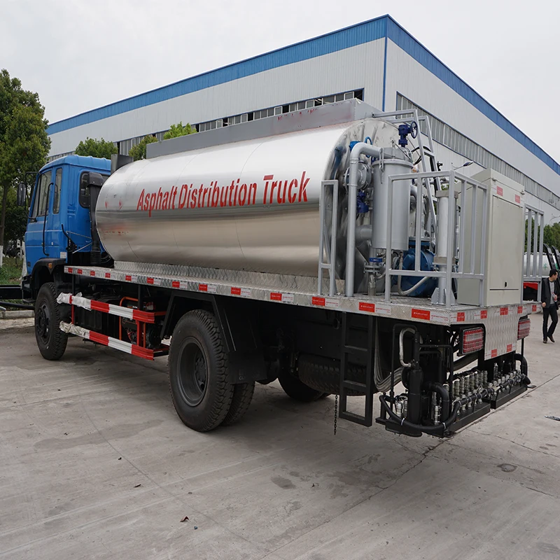 Manufacturer DONGFENG 153 4x2 RHD 8T Asphalt Bitumen Tank Truck Bitumen Emulsion Sprayer Asphalt Distribution Truck