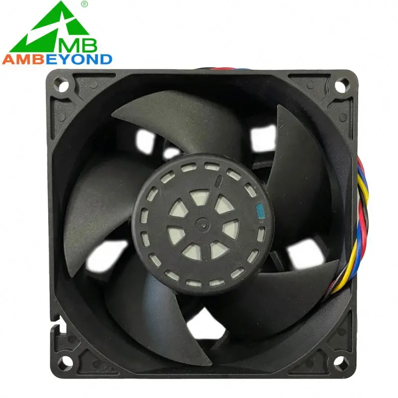 12v Dc 5v 24v Black Plastic PBT IP55 Waterproof 5pin 92mm Ventilation Cooling Fan For Beauty Equipment