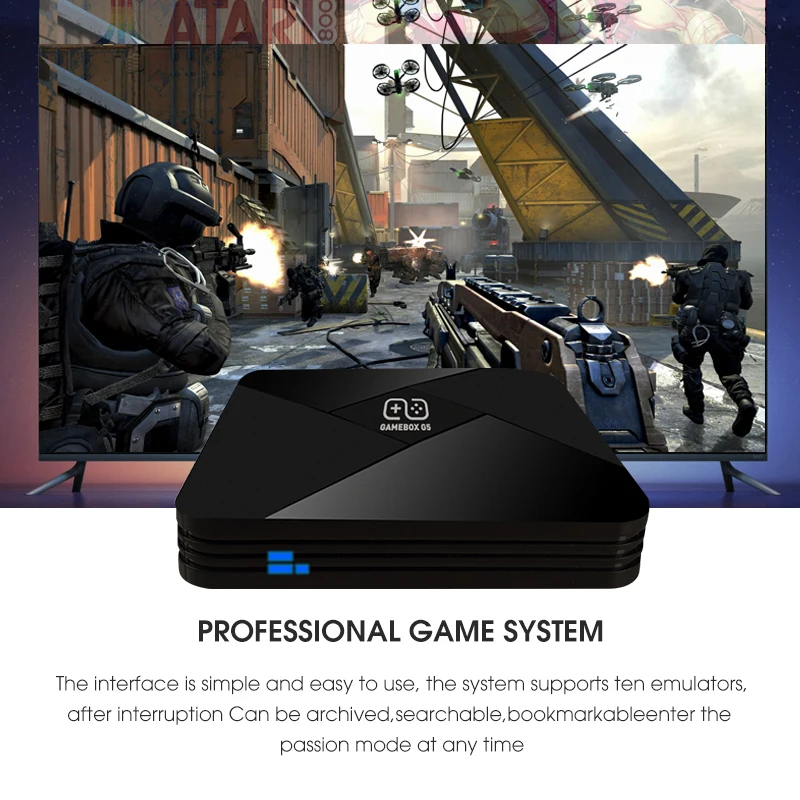 Support 4k HD TV Output Wifi Game Downloads De Video Juegos Super Console G5 Retro Game Games consola de juegos