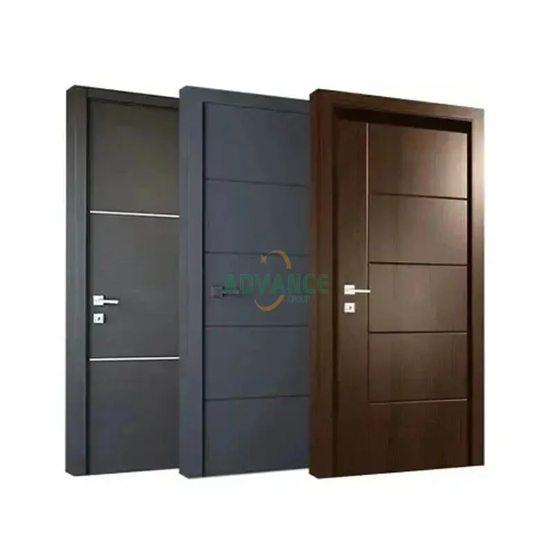 New Technology Good Price Composite Doors Designs Interior Room Prehung Waterproof MDF Wood Door