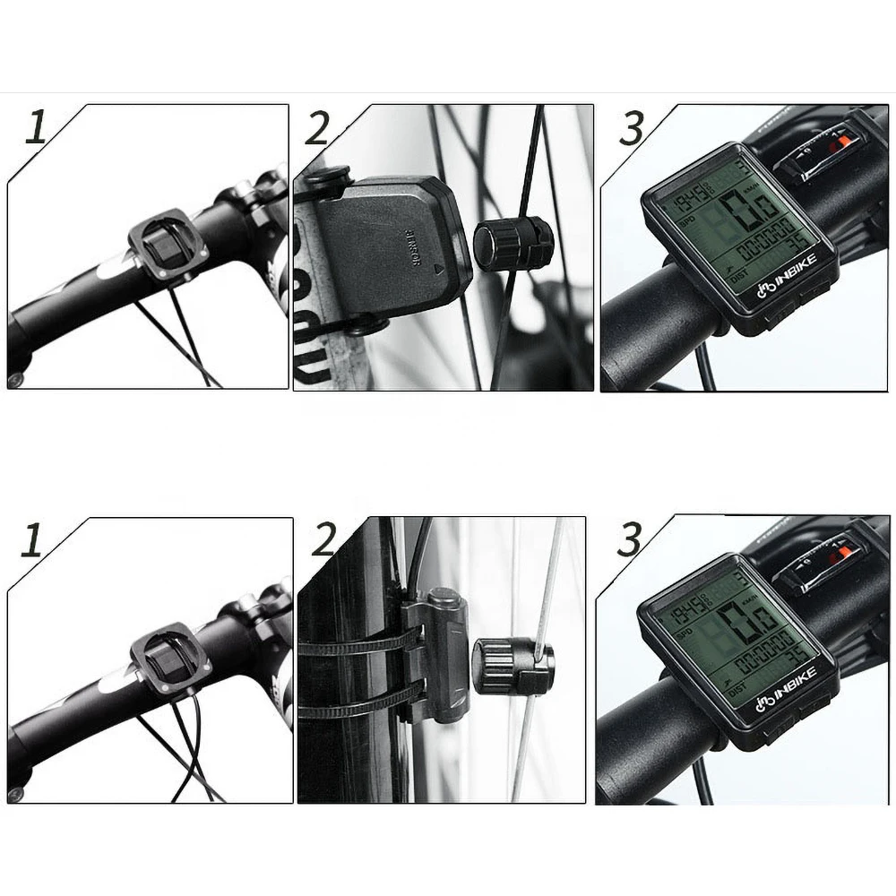 Велосипедный таймер, спидометр для горного велосипеда с ЖК-дисплеем, новинка, водонепроницаемый беспроводной универсальный спидометр для электрического велосипеда