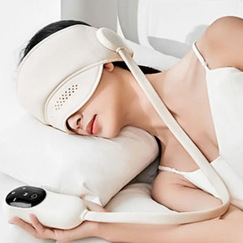 New Electric Automatic Smart Head Massager  Vibration Roller Eye Massager With Heat Compression
