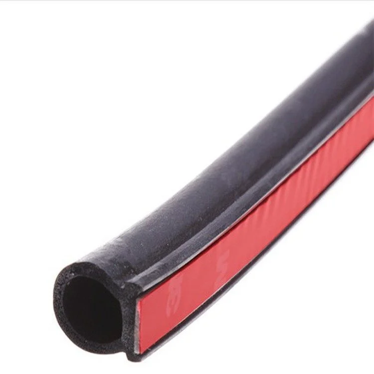 Self adhesive d type P type l type  car door  weather epdm  sponge  rubber seal strip