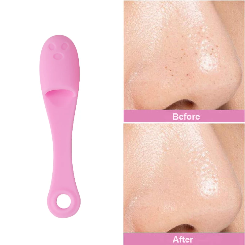 Face Exfoliator Blackhead Acne Pore Finger Brush Face Pore Cleaner Finger Brush Face Wash Brush for Deep Cleaning Skin Care