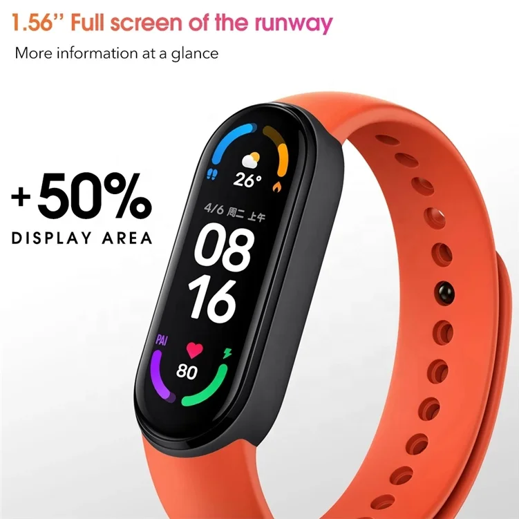 Смарт-часы Srrao браслет Xiaom Mi Band Xiaomi Miband 6 Xioami Xiomi Risr смарт-браслет браслеты