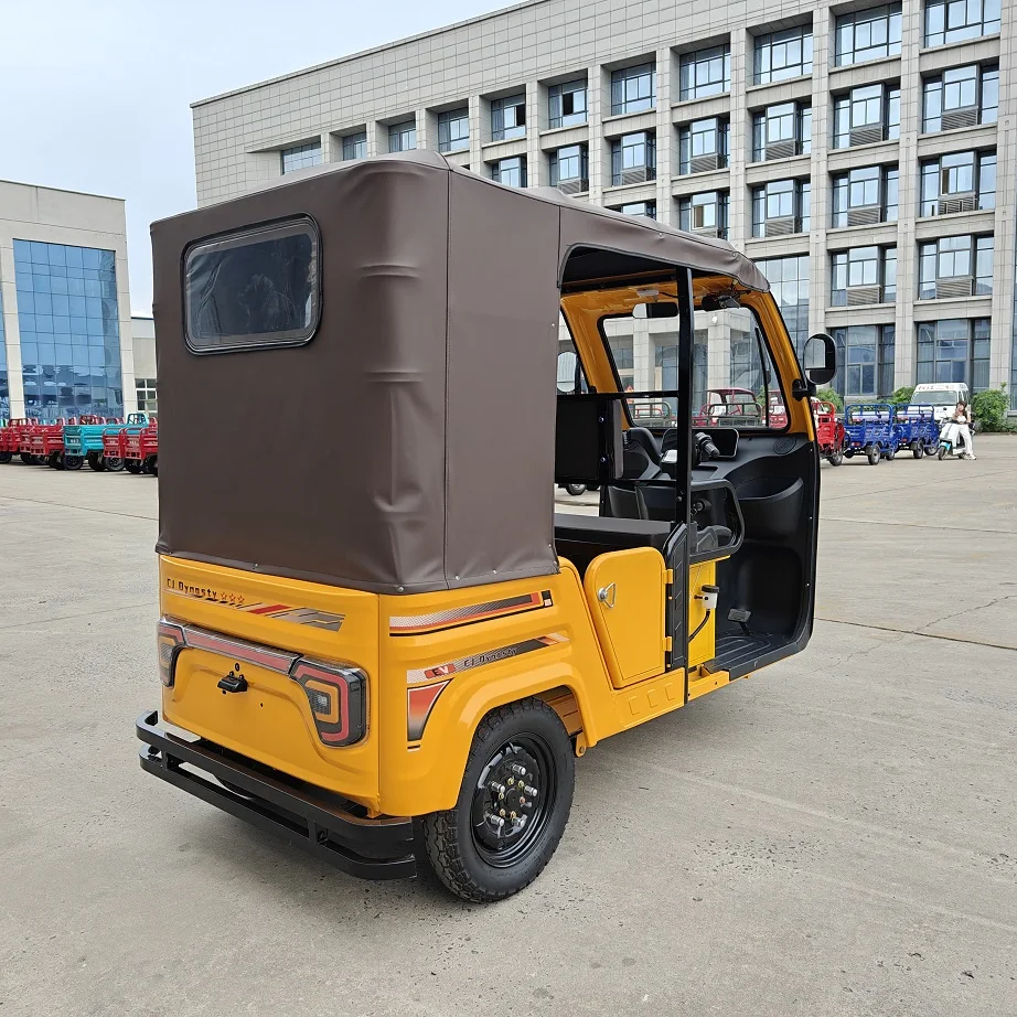 Такси пассажирский трехколесный велосипед bajaj такси для продажи Электрический рикша