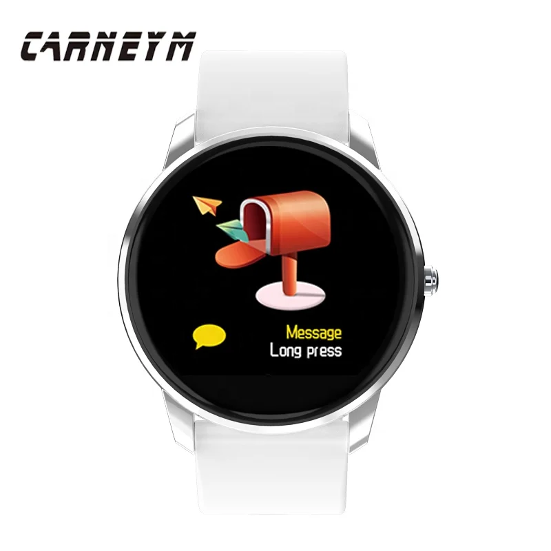 B8 Pink Smart Bracelet Silicone Bands Smart Watch Sleep Tracker Step Counter Smart Watch Gps For Ladies