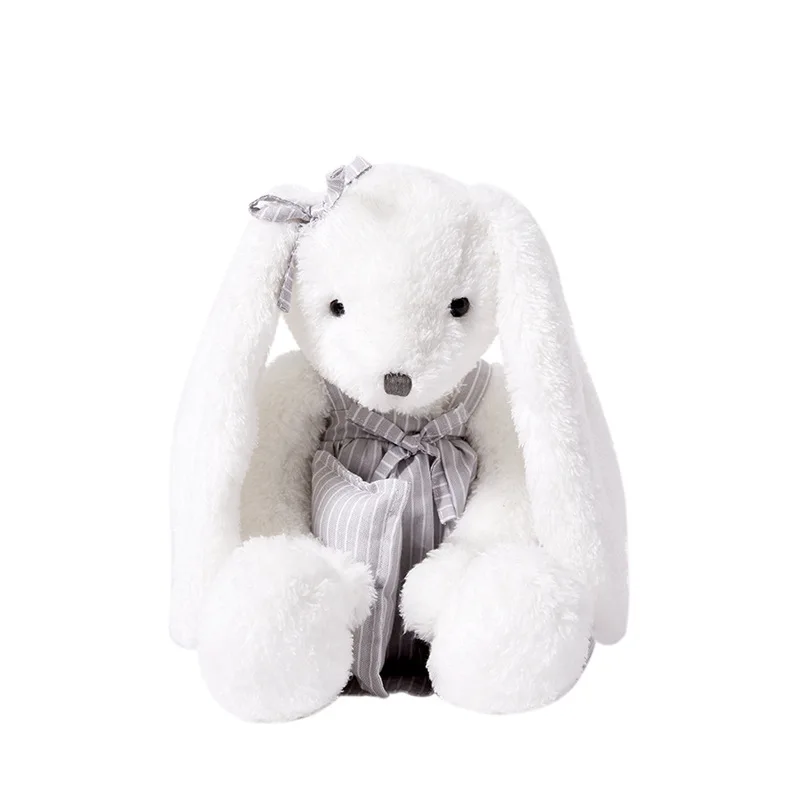 40cm Bunny white Rabbit Plush Stuffed Soft Bunny Animal Plush Toy