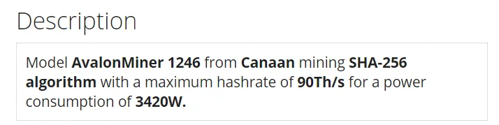 2021 Bitcoin Avalon 1246 81T in stock Canaan Avalonminer a1246 avalon Hashrate BTC Mining