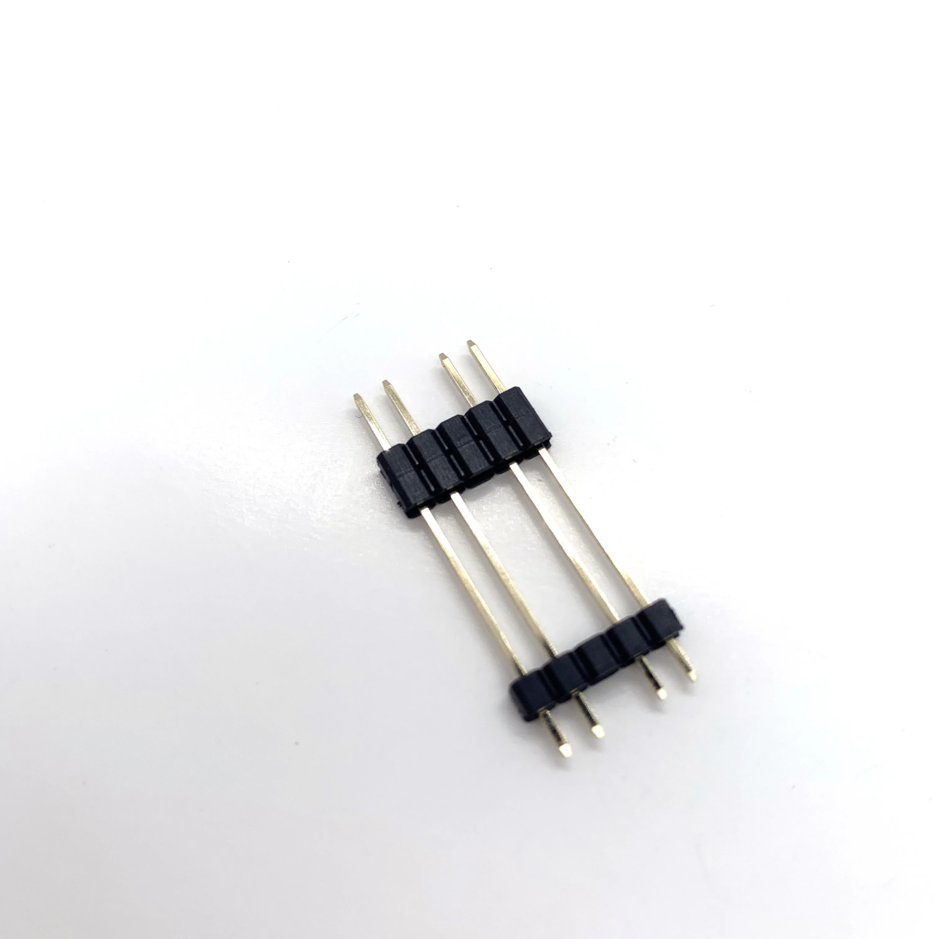 H1.5mm pitch 1.0mm 180degreee dip type 1pin to 40pin customization male female pin headers berg strip