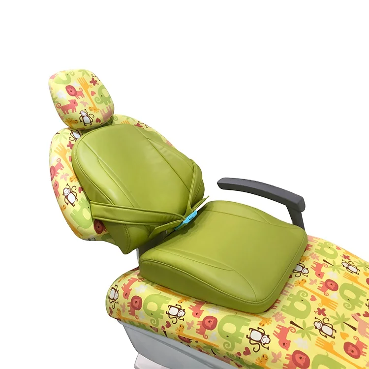 AliGan Dental equipment Children chair unit optional color soft leather material cute lovely seat cushion for kid factory price