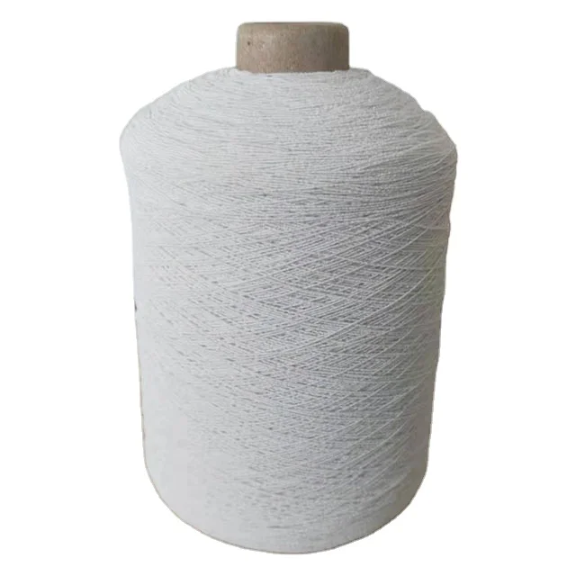 China factory high elastic quality polyester thread 110# latex rubber yarn for socks