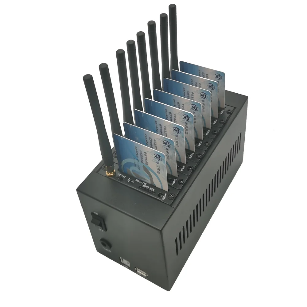 EC25 4G Modem 8 sim SMS Machine 8 SIM Bulk SMS Modem Pool Sending And Receiving Bulk SMS MMS