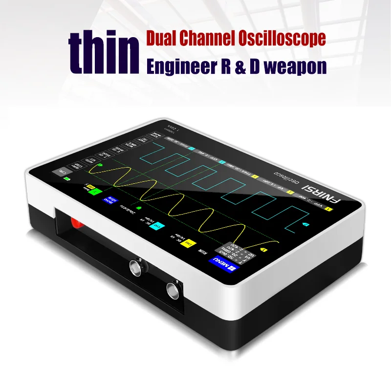1013D dual-channel digital touch flat-panel oscilloscope 100M bandwidth 1GS sampling rate
