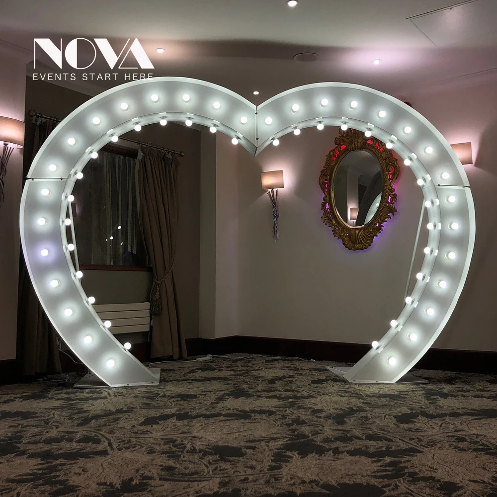 Пользовательские гигантская любовь Led письмо знак свет Mr Mrs 4ft знаковое событие