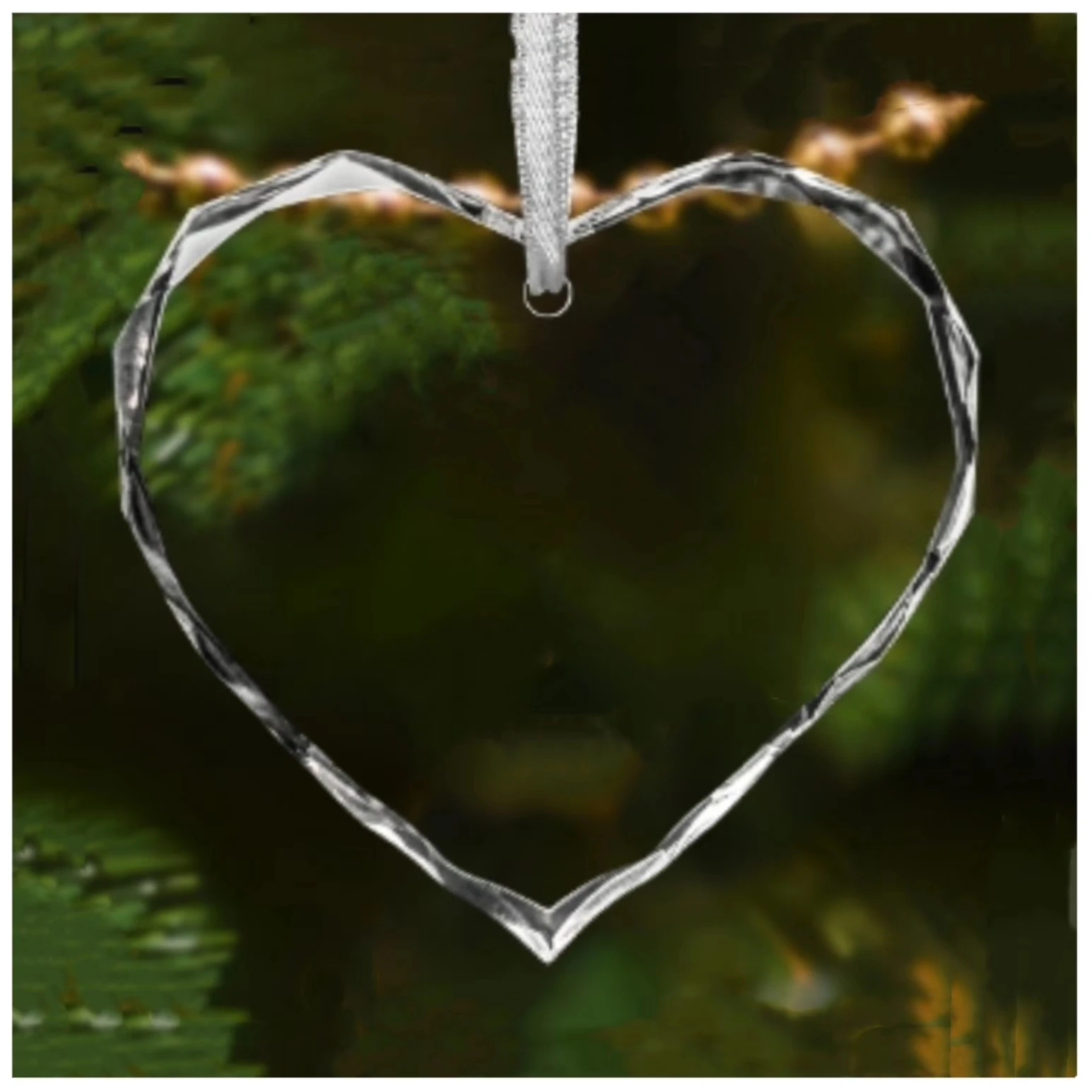 Creative Crystal Christmas Tree Ornament Pendant Laser Engraved Sports Model for Decorative Souvenir Gifts