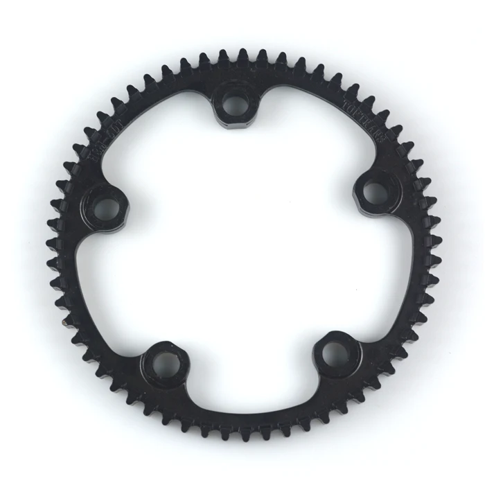 Front Sprocket Chainwheel 110 BCD 60T 5 Bolt Kids Bike Bicycle Belt Drive Chainwheel Pulley for Kids Belt Drive Bikes Bicycles