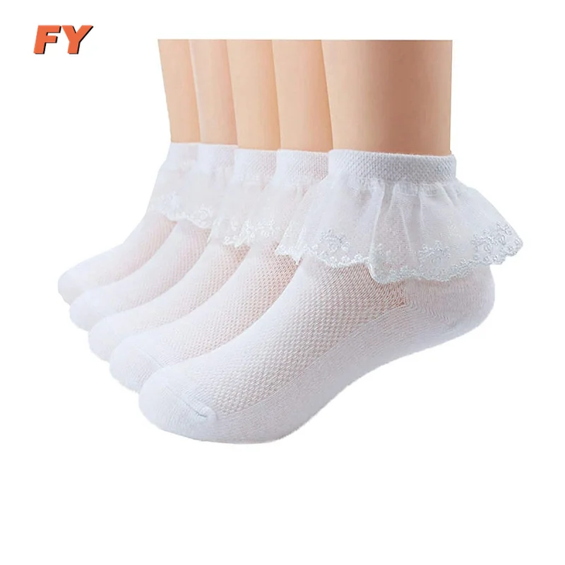 FY-N1279 girl socks ruffle socks girls socks