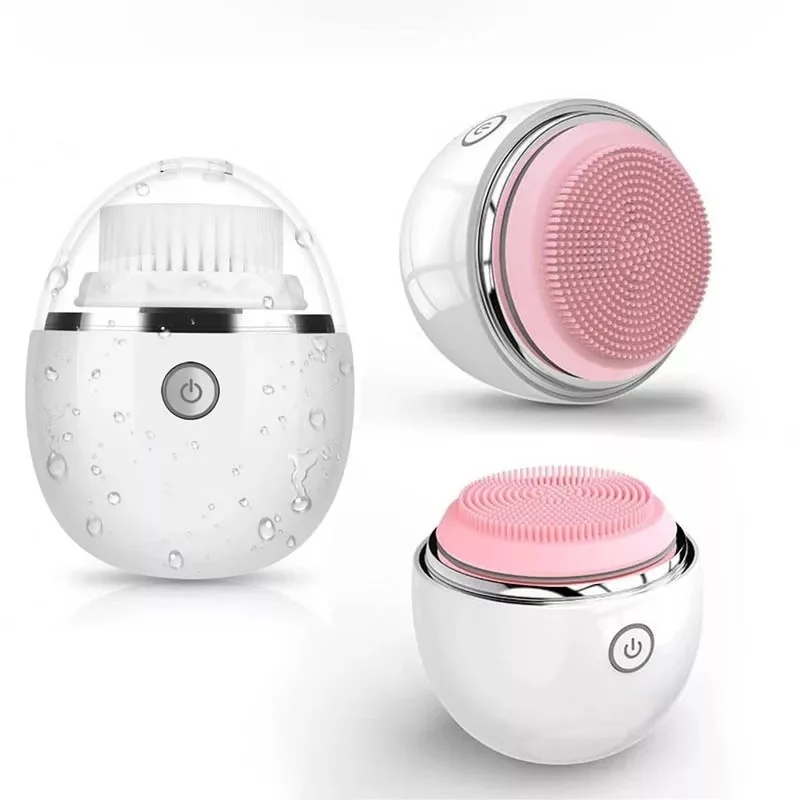 2020 Best Selling Products   Wireless Rechargeable Acne Facial Pore Cleaner Waterproof Facial Cleanser Brush