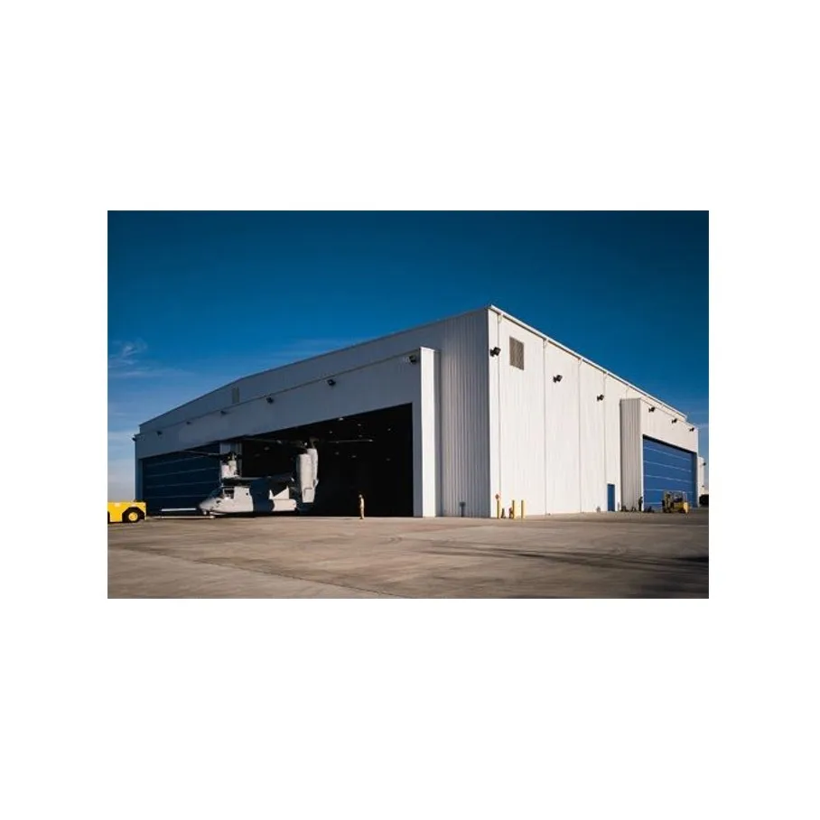 Cheap Prefab Metal Shed Building Steel Structure Hangar Prefab Warehouse Steel Building for Aircraft Storage