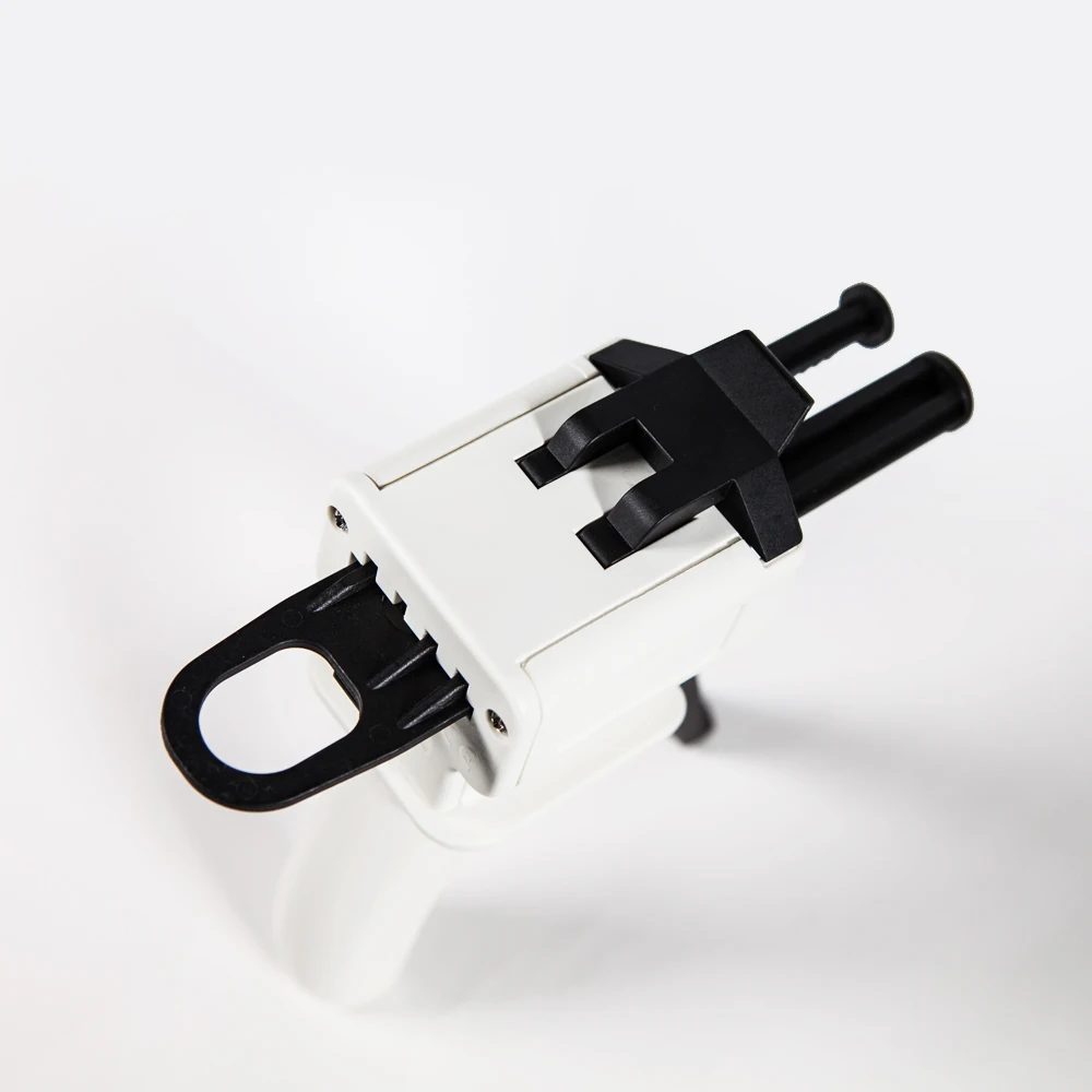 Dental Plastic Impression Dispenser Gun/Dental Mixing Gun Silicone Rubber Dispensing Gun for dental lab use