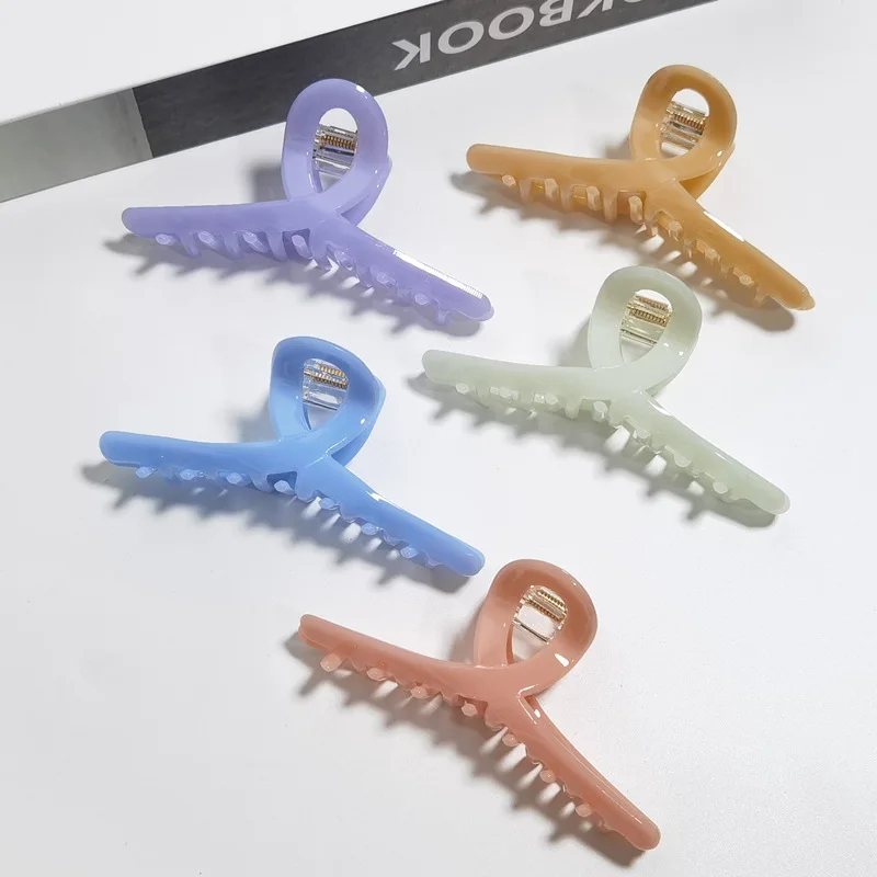 Popular Butterfly Hair Clips Pretty Temperament Exquisite Hair Claw Clip Hairpins Acetic Acid Hair Accessories