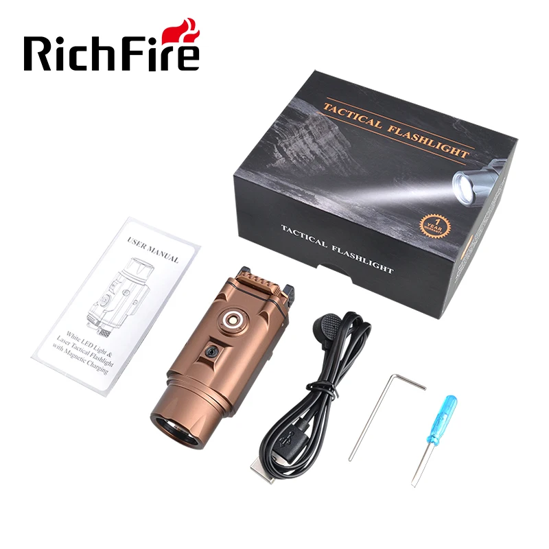 USB Magnetic charging led Green Laser Combo lanterna Tactical Light Flashlight