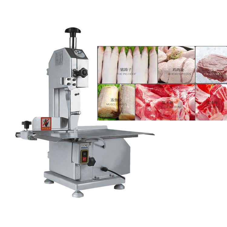 Portable meat bone saw machine big band bone saw machine