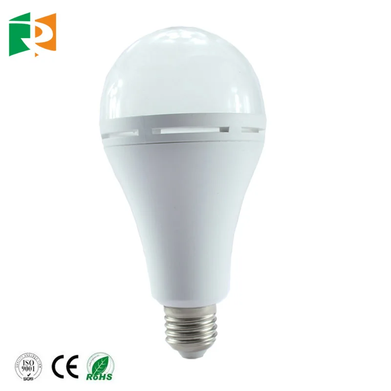 Emergency Light LED Battery Operated E27 B22 Base Bulb Lamp 15W Rechargeable Emergency LED Light Bulb