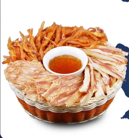 
chinese snack foods dried squid seafood snack 