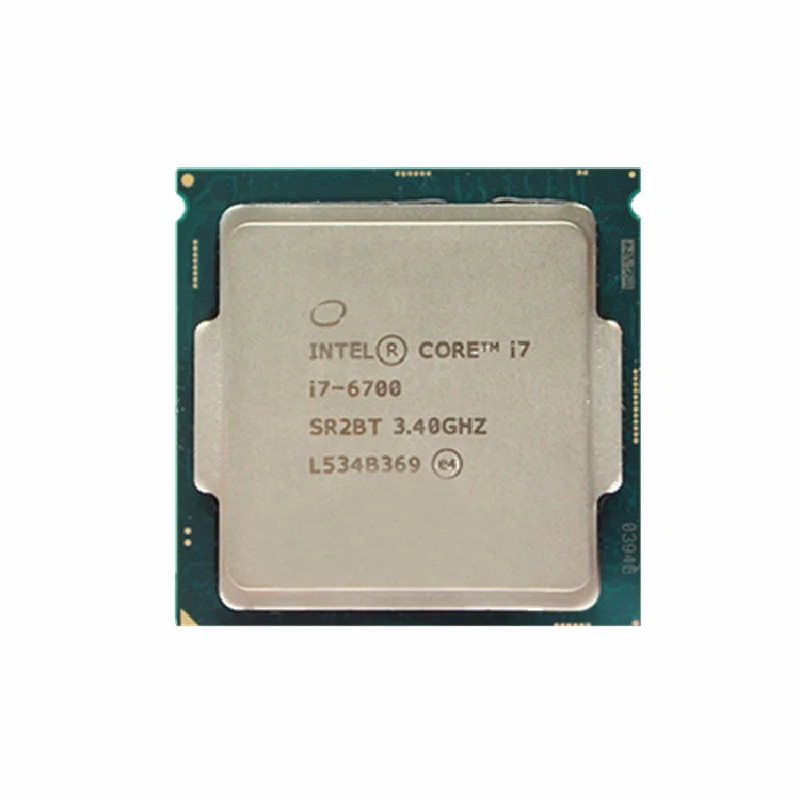 100% Full-featured Tested i7 6700 CPU i7-6700 LGA1151 65W 8MB Cache 3.4GHz 4Ghz processor