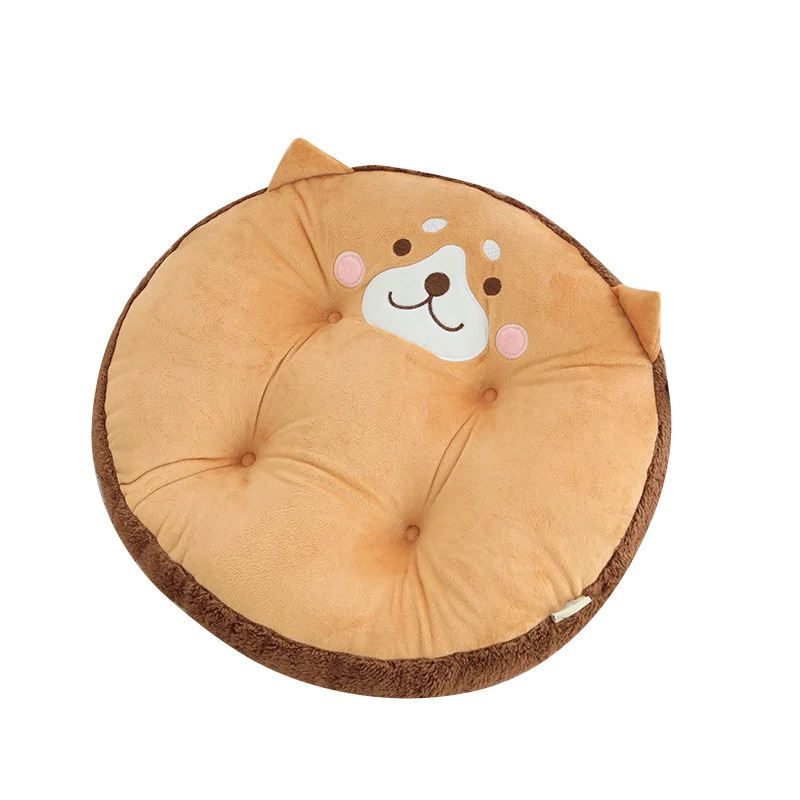 Cartoon Cute Animal Linen Cotton Sofa Cushion For Leaning On Of High Quality Material Pillow