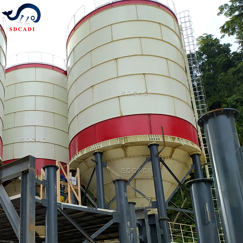 SDCADI Brand bolted type powder storage 50-500 ton cement silo on sale