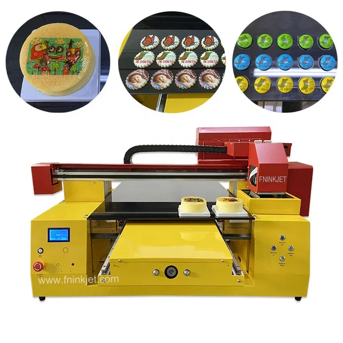 Automatic All in One Direct to Food Birthday Cake Macaroons Chocolate 3d Cookies Fondant Edible Cake Printer
