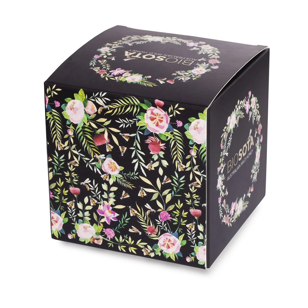 400g Australian Wildflower Honey -  Certified Organic - black box