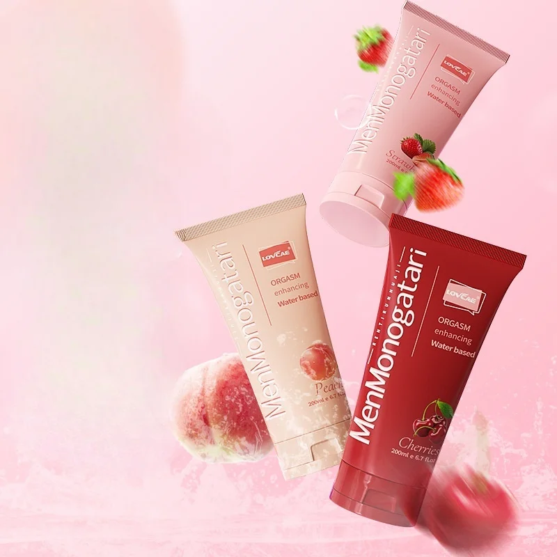 Oem customization  Natural Edible Jelly Oil Sex New Pleasure High Quality Aloe Vera Water Based Personal Lubricant China product