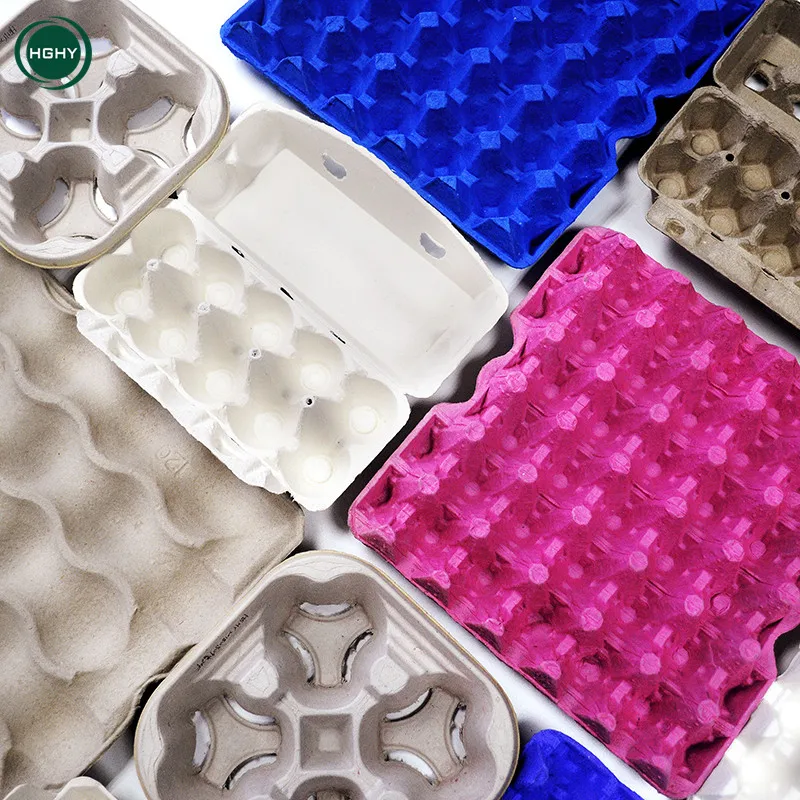 Biodegradable Reusable 12000 Pcs/H 30 Cabinet Capacity Paper Goose Egg Cartons Box Egg Carton Machine Making Canada 50000Set