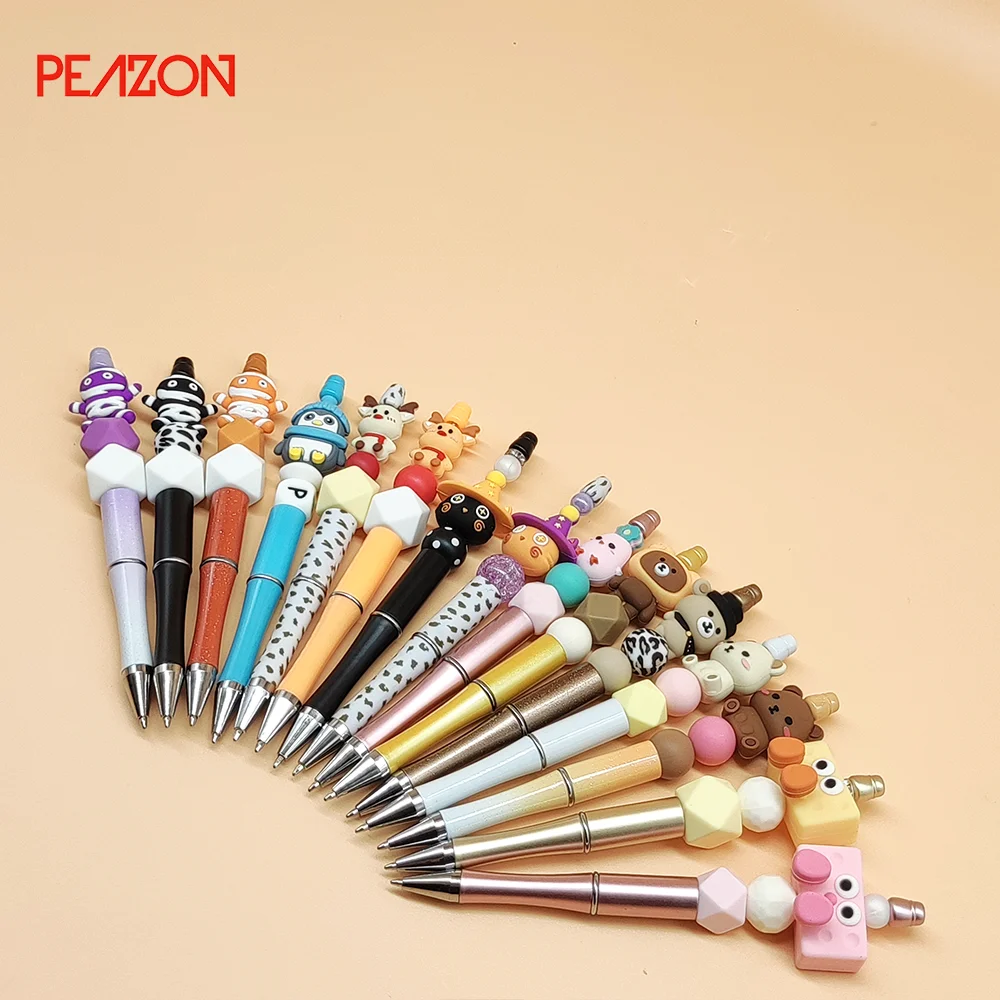 Bulk Mix Wholesale Custom New Chew Lentil Silicone Letter Teething Beads Necklace Accessories Silicone 3d focal beads