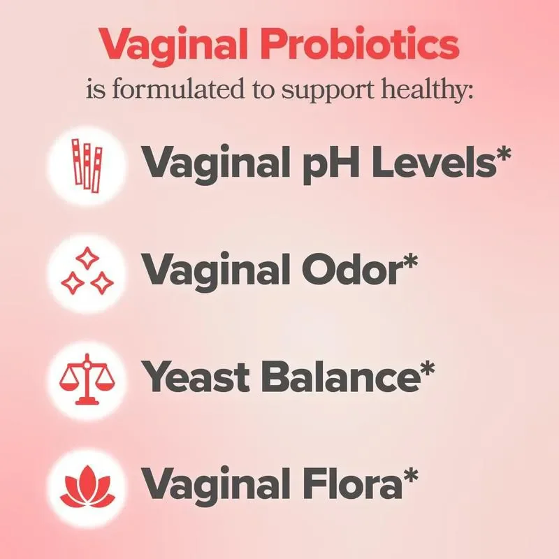 URO Probiotics for Women Digestive Health 100 Billion CFUs Probiotic with Digestive Enzymes & Prebiotics, Vaginal Probiotics