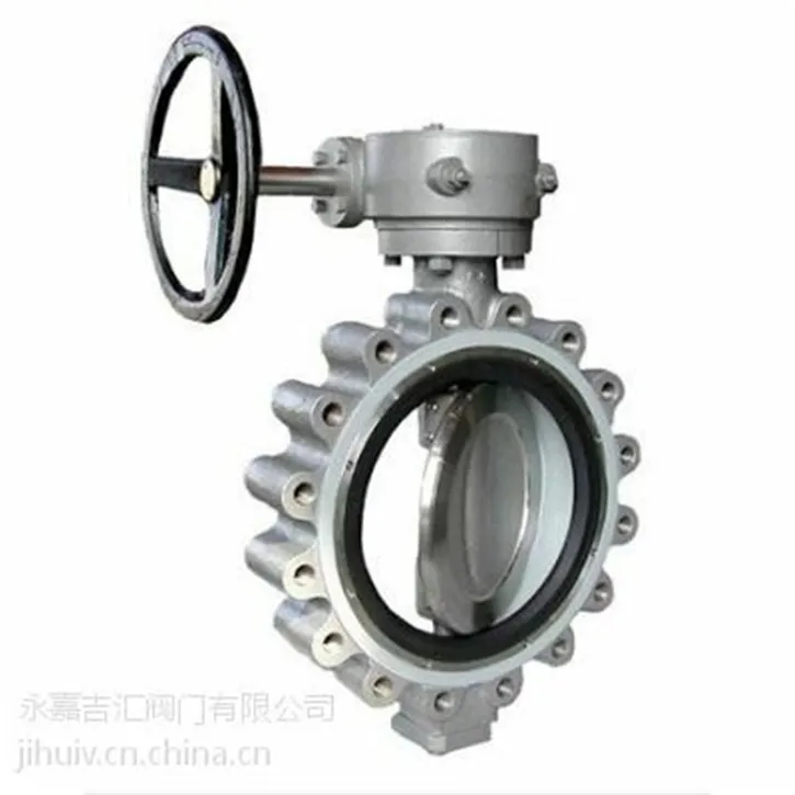 10 inch 12 inch DN200 worm gear manual ductile iron wafer lug type fully-lugged lever operated butterfly valves