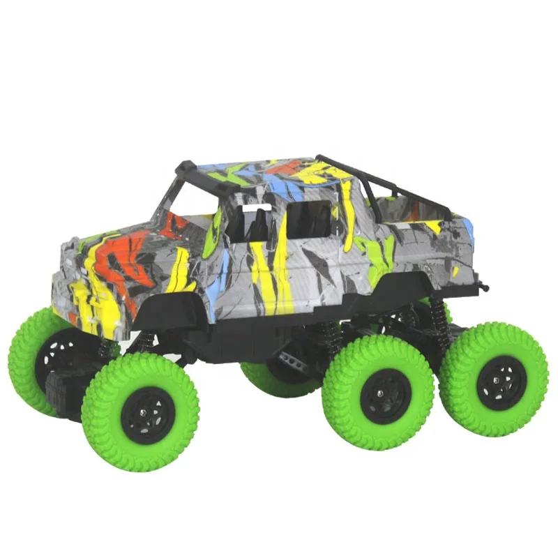 6 wheels toys 4 channel 1/16 scale model rc off-road car for sale