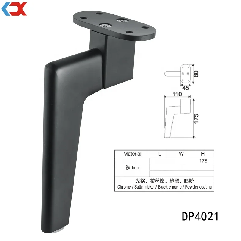 2023 New style Chrome Gold Black chrome livingroom bathroom table legs sofa legs