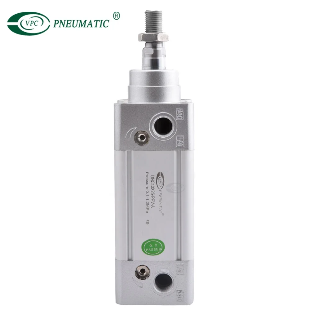 DNC Series ISO6431 Standard Double Shaft Adjustable Stroke Pneumatic Cylinder
