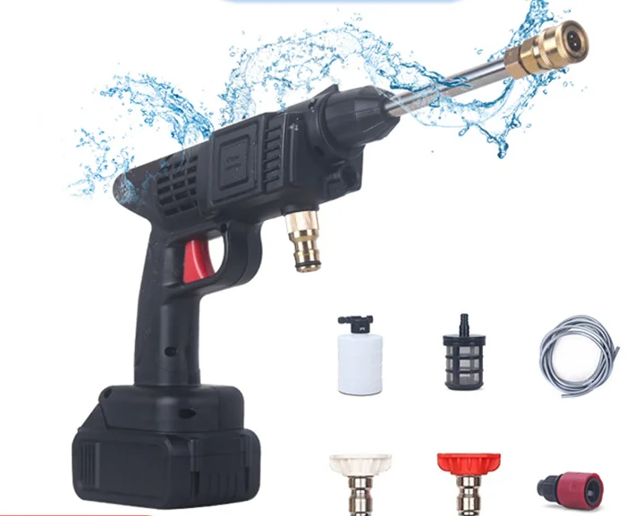 12v car washer pump clean wireless gun cordless high pressure car washer gun